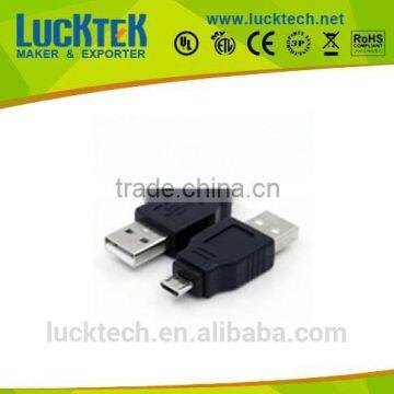 USB A male to Micro USB B male extension connector