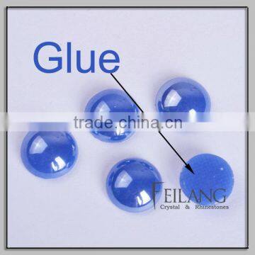 Feilang newest style flat back eco-friendly ceramic hotfix rhinestone