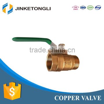 Trade Assurance customized no leak steel brass ball valve DN50