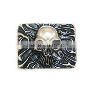 3D skull belt buckle ha02-61