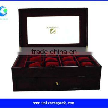 Wholesale With Drawer Watch Box For Display High Grade Timber Boxes