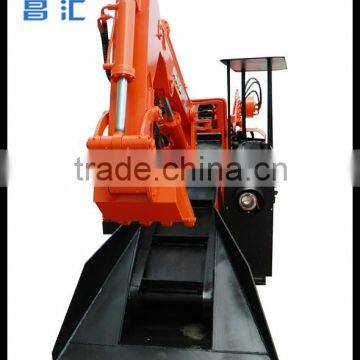 good quality crawler loader with backhoe attachment