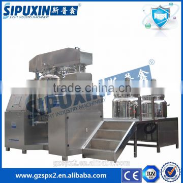 Sipuxin 400L Cosmetic cream Vacuum emulsifying homogenizer mixer