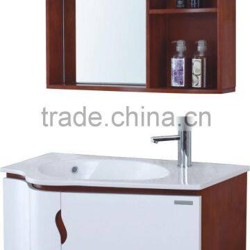 Modern wall hung bathroom vanity cabinet
