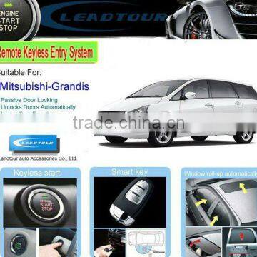 Chinese Manufacturer Supply Can Bus Passive Keyless Entry and Car Alarm System for Mitsubishi Grandis