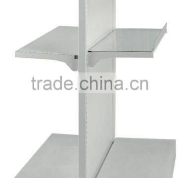Retail Store Double Sided Floor Standing Cosmetic Shelving Rack photo-2