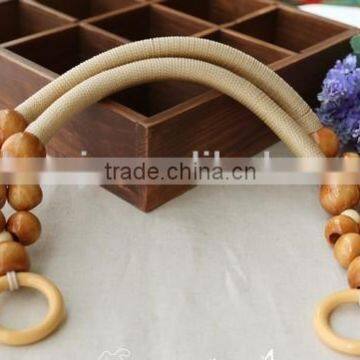 vintage wooden handle for handbag with pearl wholsale Guangzhou China