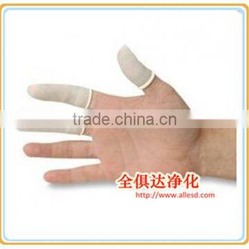 Cleanroom Latex Powder Free White Finger Cot for Industrial Use photo-4