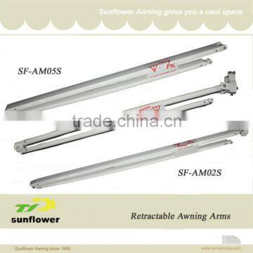 Ap Heavy Duty White Powerd Coated Double Cable Awning Arm