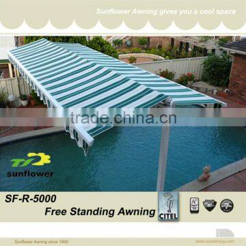 SF-R-5000 Free Standing Double Side Arm Awning