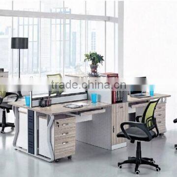 modern 4 person office computer workstation desk