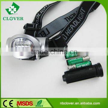 2016 Hunting Headlamps 3 Modes 60 Lumens High Power 8+2 Red Led Headlamp photo-4