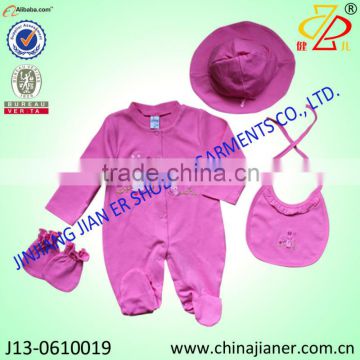 Cute design wholesale baby clothes baby romper