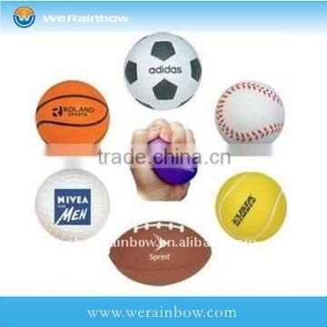 hot sale different shaped custom pu foam stress ball