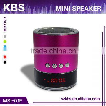 Hot Selling 2013 New Best Cheap mini usb car speakers with Compatible USB/FM