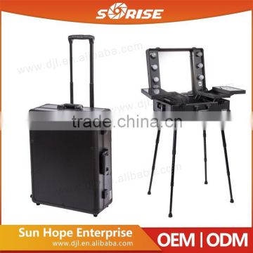 Guangzhou Manufacturer Rolling Makeup Best Selling Trolley Case