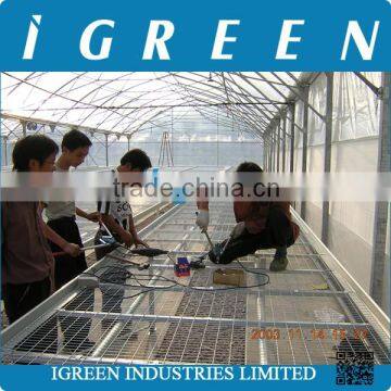 Greenhouse aluminum alloy rolling bench