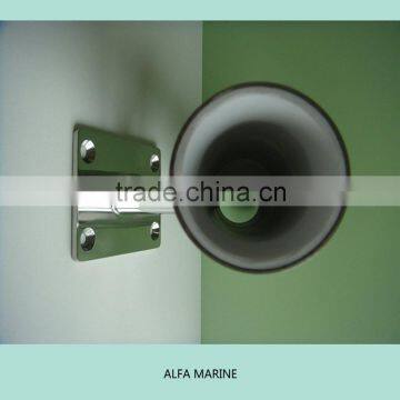 Perfect Stainless Tournament Style Transom Wall Mounted Single Rod Holder photo-6