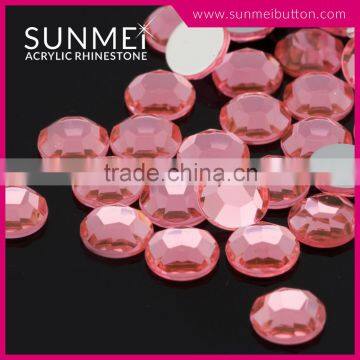 Wholesale Round Acrylic Gem Stone for Nail Art