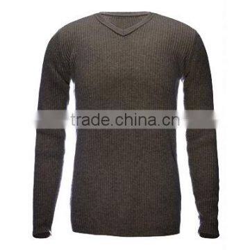 12GG V-Neck 100% Cashmere Sweater photo-2