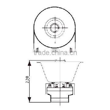 HS300 300W Police Loudspeaker in Silver Color photo-3