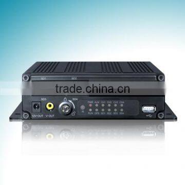 H.264 Compression High Video Quality 4ch Mobile Dvr