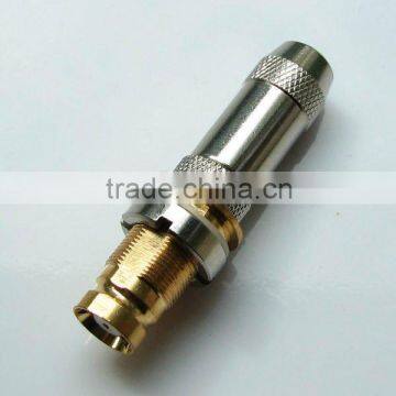 straight 1.6/5.6 connector female soldering and crimping for cable RG58/U