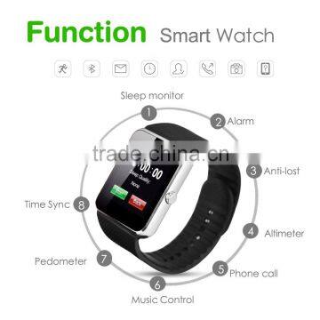 Wholesale ce Rohs Stock Cheapest 1.54'' IPS Touch Screen Mp3 Mp4 Bluetooth Sim Card GT08 Mobile Watch Phone Hand Watch photo-6