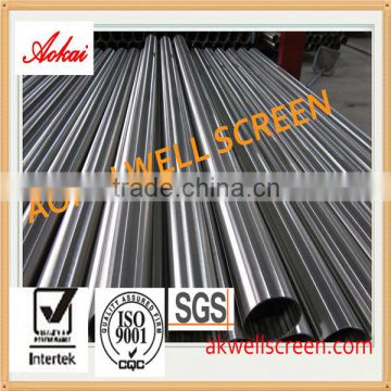 2014 hot sale stainless steel 316L V-wire screen johnson screen pipe wedge wire screen filter