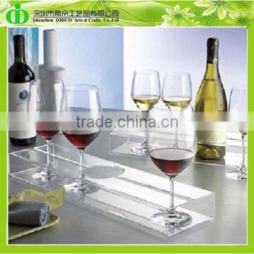 DDW-S044 ISO9001 Shenzhen Factory Wholesale SGS Test Clear Acrylic Goblet Holder