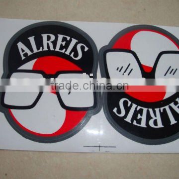 PVC white gloss sticker for car