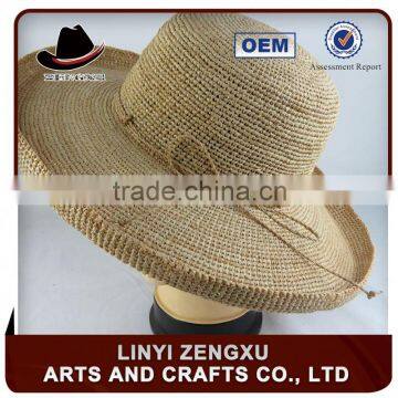 cheap fashion floppy cheap straw lady beer hat