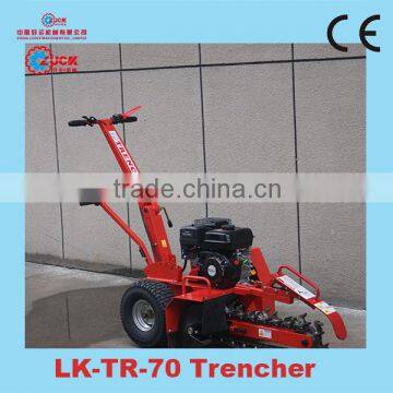 Europe standard CE approved high capacity efficiency affordable chain trencher