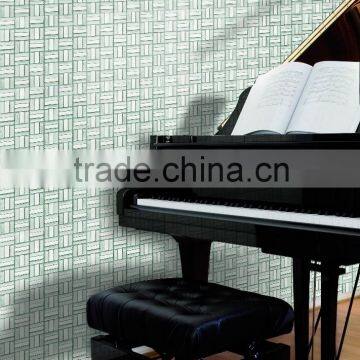White Glass Stone Mosaic Tiles for Home Decorative Mosaic(PML154824) photo-2