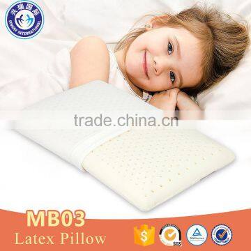 Kids bed latex contour bolster pillows