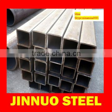 square shape Q195-Q345 ASME ANSI JIS GB black anneal steel pipe