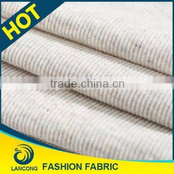 Shaoxing textile manufacturer Clothing Material Beautiful hacci fabric