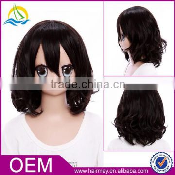 Excellent Synthetic heat resistant Korea fiber fashion cosplay wig TouHou Project Inaba Tewi brazilian hair wig