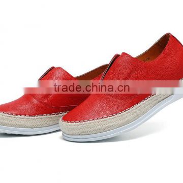 Top caw leather fashional red new stylish genuine alligator shoes wholesale/german shoe brands/leather shoes for lady