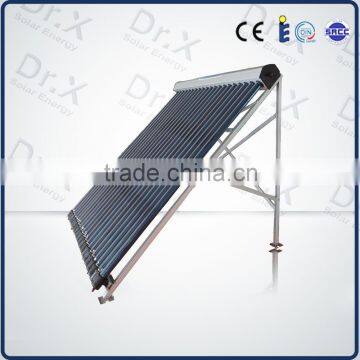 heat pipe Vacuum tube solar hot collector pricde with SOLAR KEYMARK SRCC approved