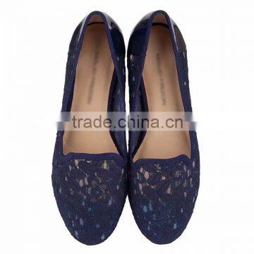 2016 Ladies Loafers Shoes Womans Shoes Fancy Lace Flat Shoes