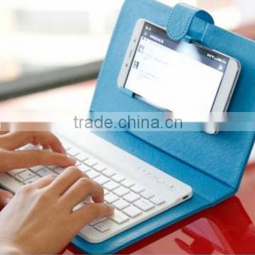 High quality Wireless Bluetooth Keyboard with phone case / phone keyboard / cell phone bluetooth keyboard