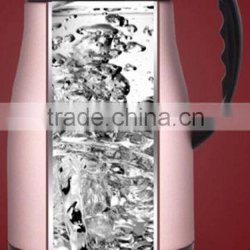 Small Home Appliance Double Layer Heat Preversion Color Paint SS Electric Kettle 20% off photo-2