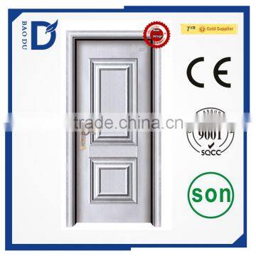 Factory direct sale simple design steel safety steel doors metal iron door