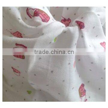 Chevron Design 100% Cotton Baby Muslin Wrap