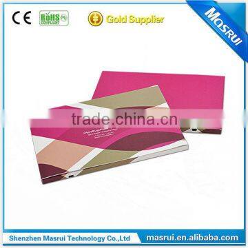 TFT Lcd Screen Video Greeting Card / Lcd Video Brochure Card/merry Christmas Lcd Video Brochure With 7.0 Inch Lcd Screen photo-4