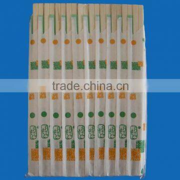 disposable wooden chopsticks with logo printing