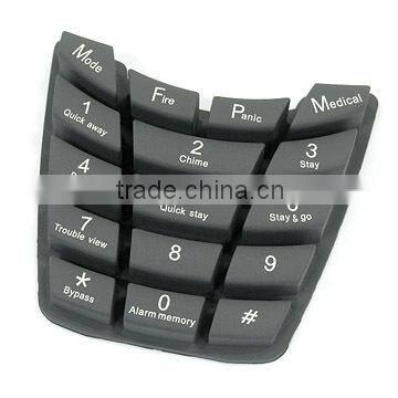 RoHS complied made in Taiwan Wireless flexible rubber colored keyboard