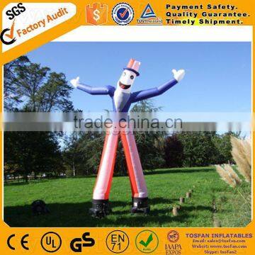 Promotion air tube inflatable sky dancer clown dancer F3020