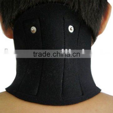 Medical Silver Fiber Fabric Black Neck support